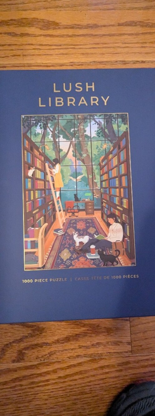 Nwt - Hobbry 1000 Piece Puzzle - Lush Library